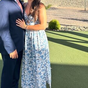 Altered State Blue Floral Dress